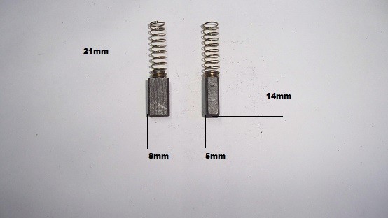 Escobillas AEG/Milwaukee taladro lijadora