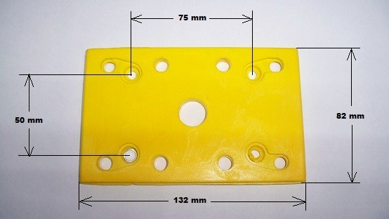 Base repuesto VIRUTEX LR84H, LRE84H, LRT84H, RTE84H.