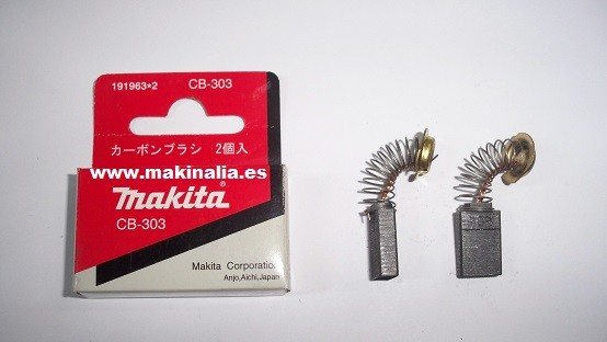 Escobillas Makita lijadora 9403