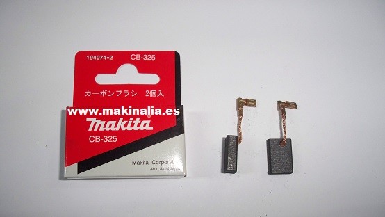 Escobillas Makita CB325