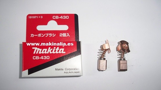 Escobillas Makita CB430