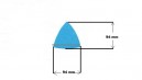 Lija delta triangular grano 40 velcro