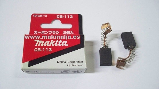 Escobillas Makita CB113