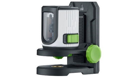 Láser automático de líneas cruzadas con transmisión de alturas y orientación EasyCross-Laser green set