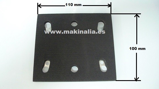Esponja base lijadora Makita BO4556