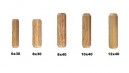 Espigas mechones ensamblar Virutex 6x30 mm