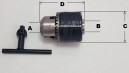 Portabrocas llave 1-10mm